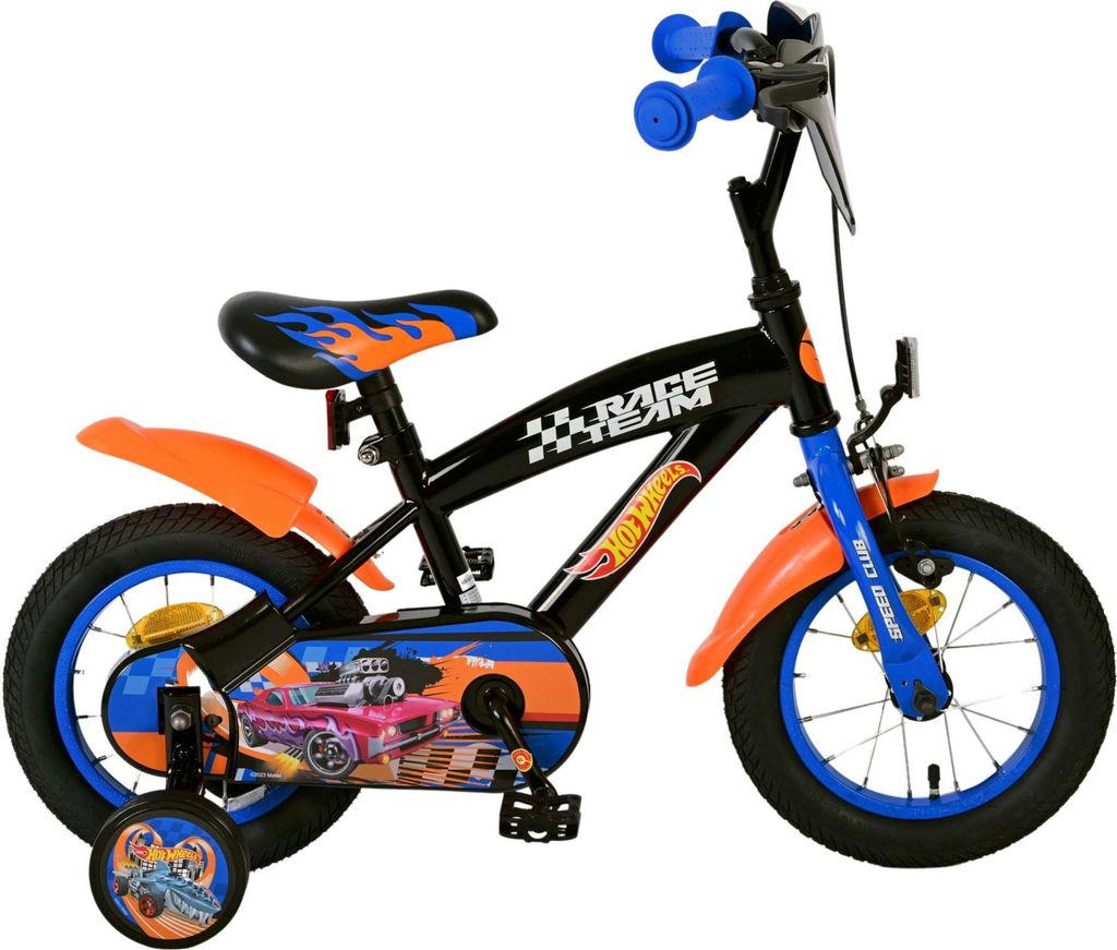 Hot Wheels Kinderfahrrad - Jungen - 12 Zoll - Schwarz Produktbild 