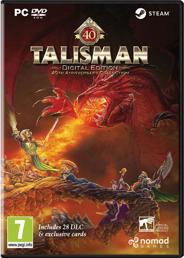 Pc Games Talisman (40th Anniversary Edition Collection) One Size