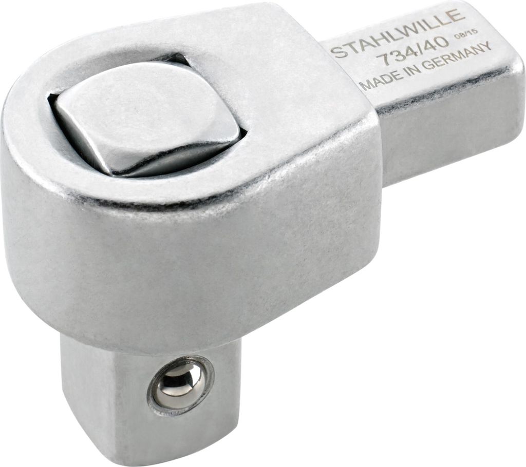 STAHLWILLE 58240020, Torque wrench end fitting, Chrom, 1 Stück(e), 205 g