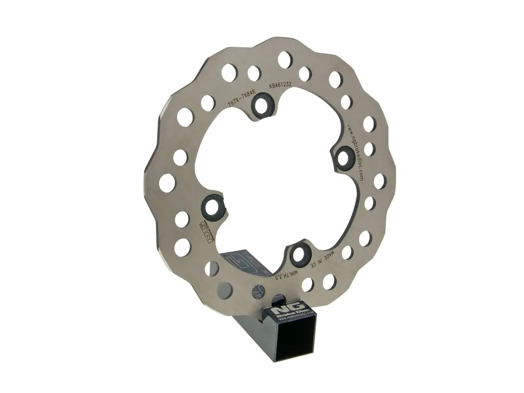 Disque de frein motocross NG Brake Wavy arrière Kawasaki KX 85 100