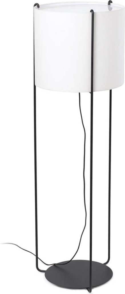 DRUM Stehlampe schwarz/beige 24023-33