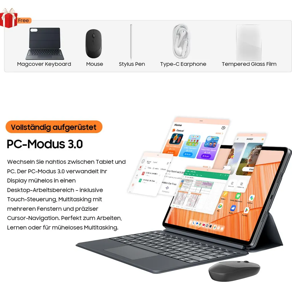 Tablette antichoc Blackview MEGA 12 pour éviter les pannes en extérieur - 8