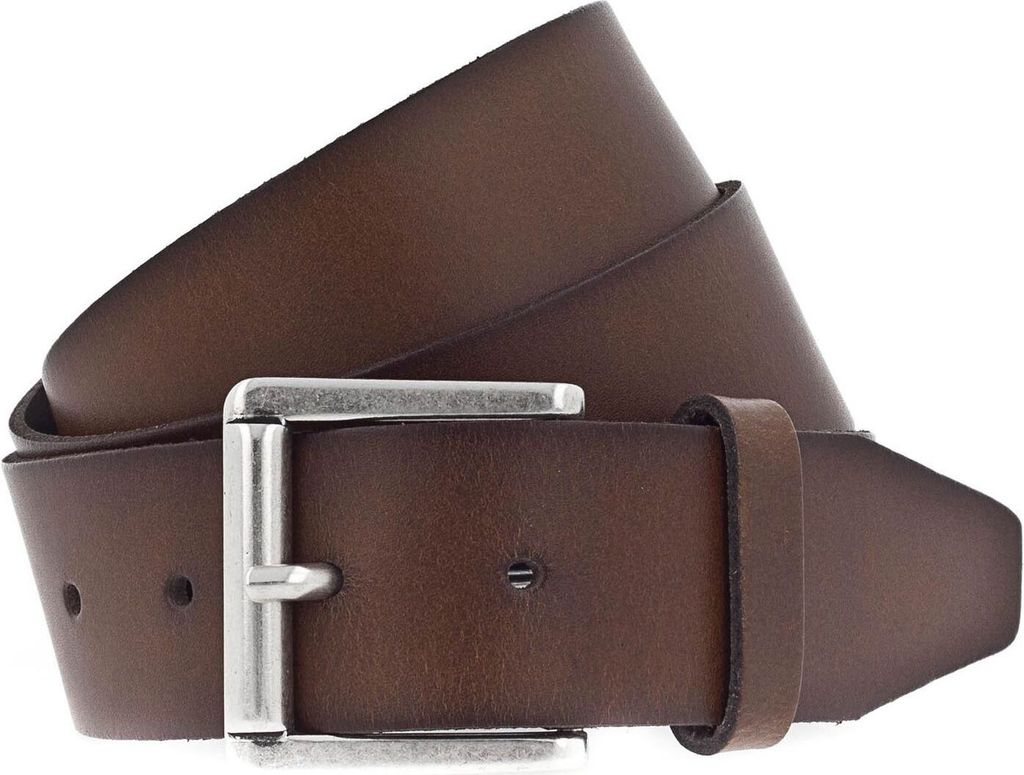 Vanzetti Leder Gürtel Denim Love 40mm Leather Belt W75 Baileys braun