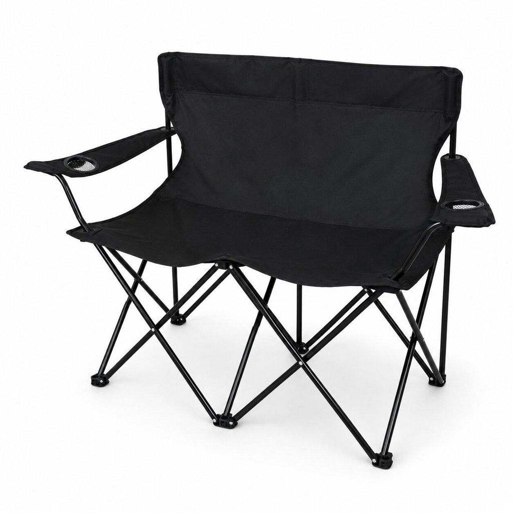 BigDean Camping Sofa faltbar für 2 Personen, bis 250 kg Produktbild 