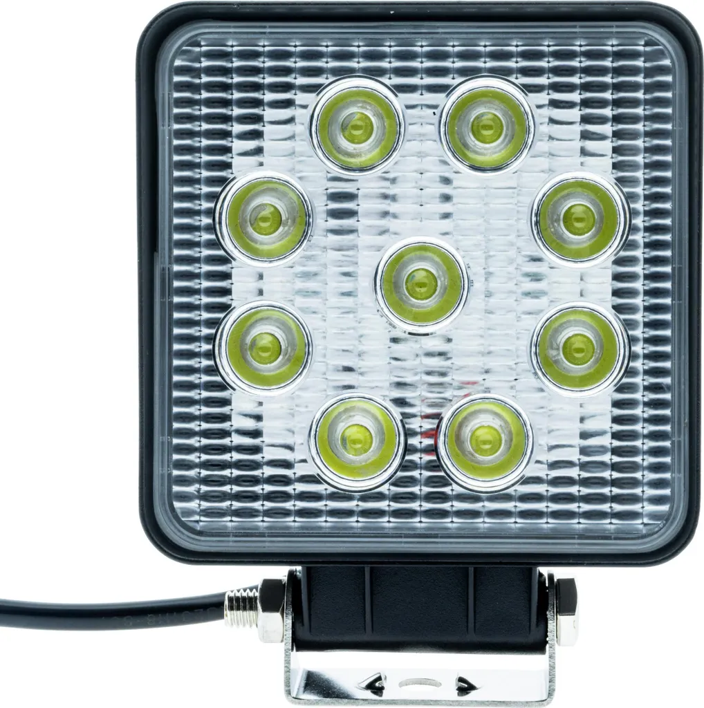 Lampe LED 27W pour tracteur et camion 12V 24V éclairage de chantier