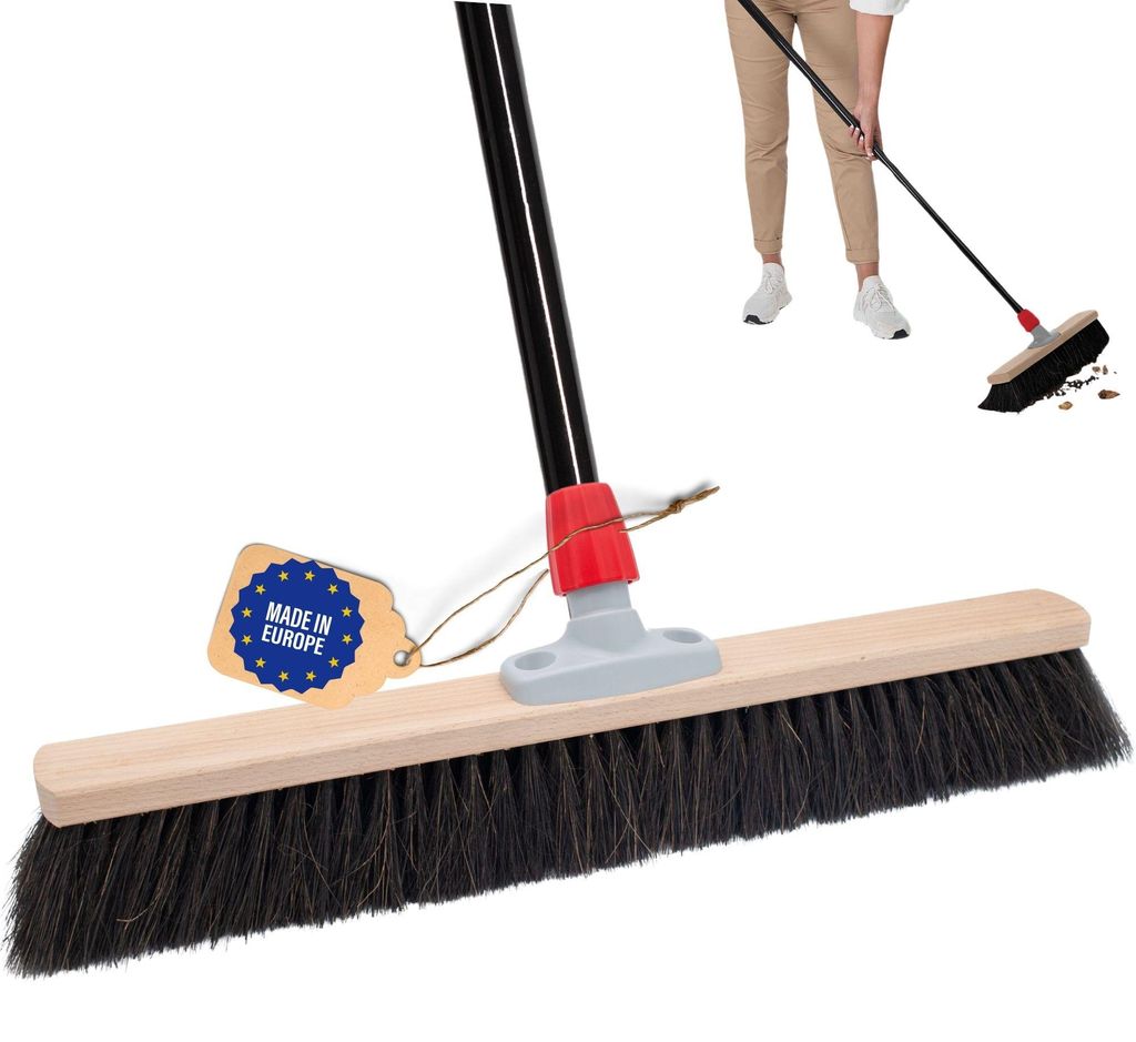 Novaliv veľká metla na metly do haly 60 cm so štetinami na Obrázok produktu 