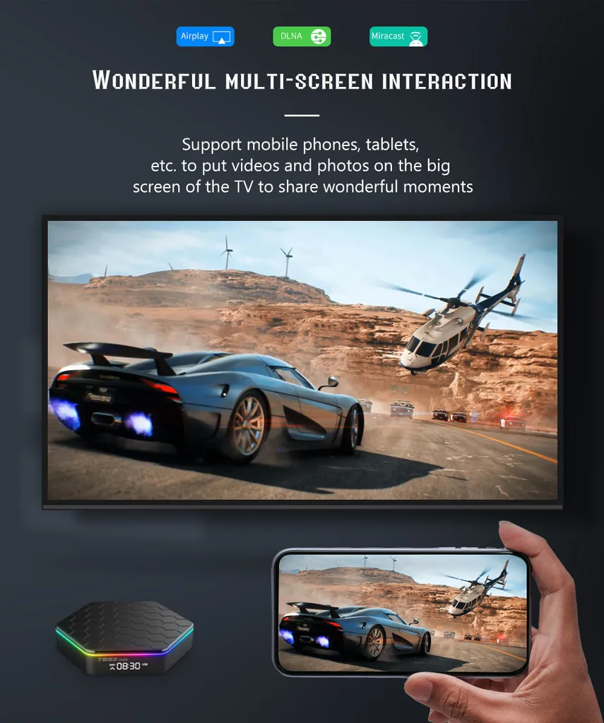 Lecteur Multimédia 4K Android 12 ZELURXX pour Streaming Rapide - 10
