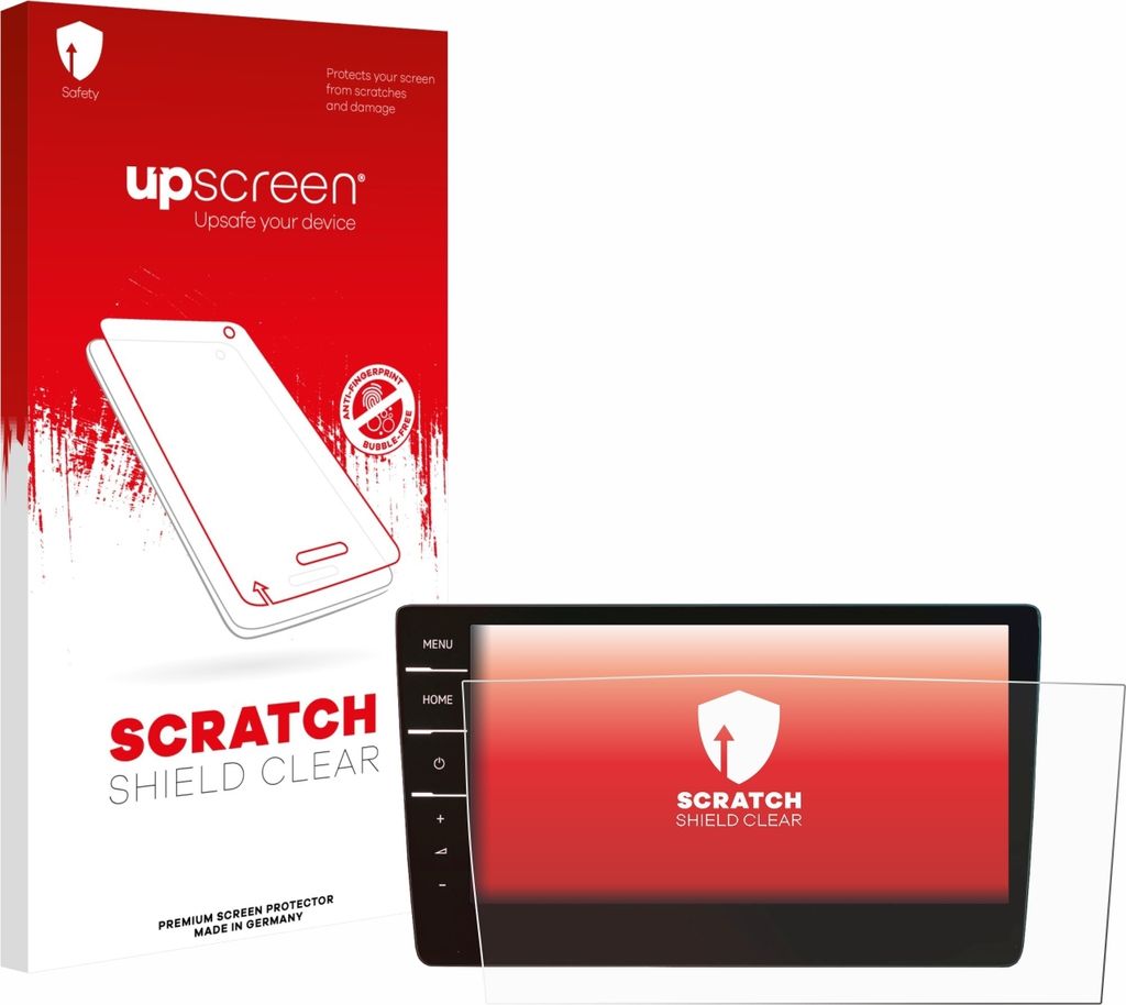 upscreen Schutzfolie für Volkswagen T6.1 California 2021 Discover Pro 9.2" Displayschutz Displayschutzfolie Folie Klar Transparent