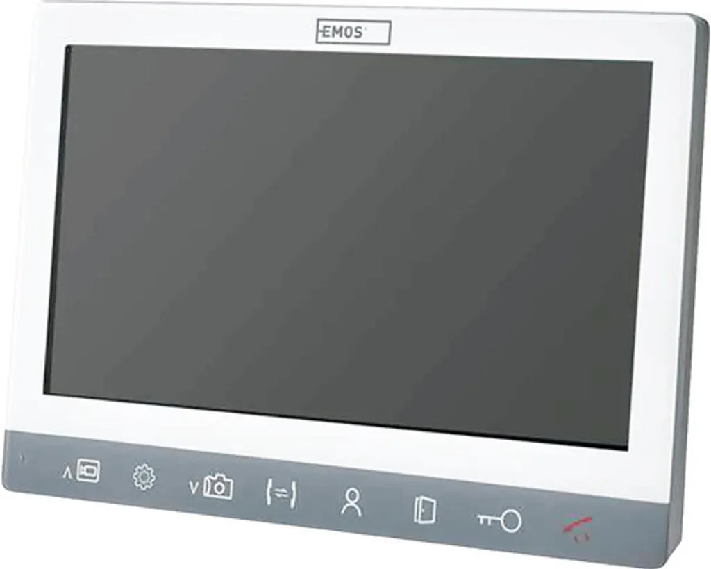 Interphone Vidéo Filaire Emos EM-10AHD Écran 7 Pouces Couleur Haute Qualité