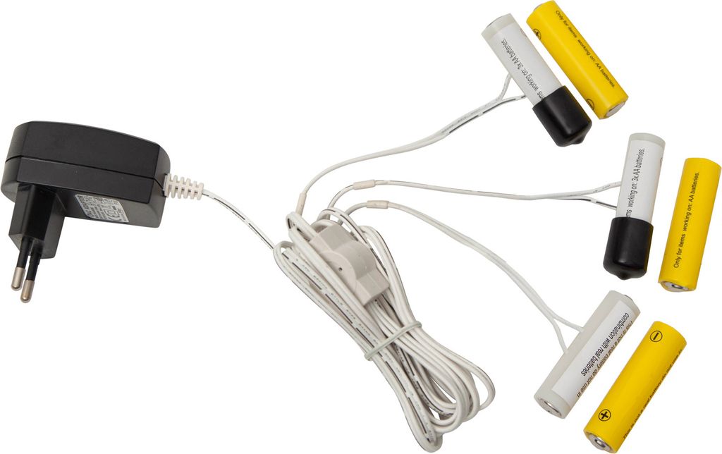 Batteria di ricambio Lumineo 2 x AA, per 3 dispositivi, Immagine del prodotto 