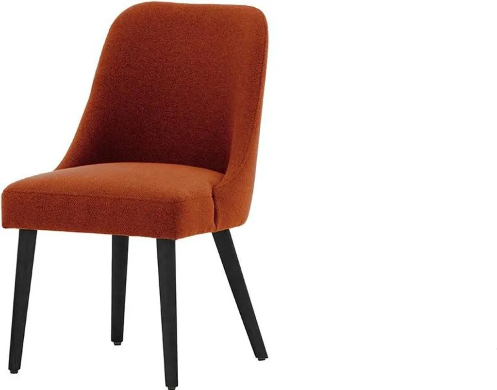 Chaise de Salle à Manger Noire Albion-Metro 55 pour Table Moderne