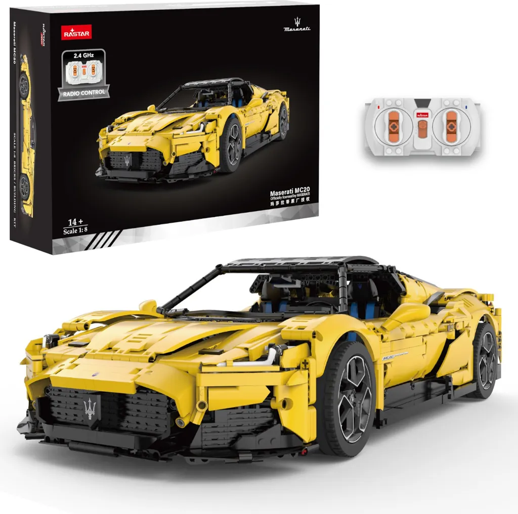 Maserati MC20 RC Rastar 93500 : Voiture de sport télécommandée 1:8