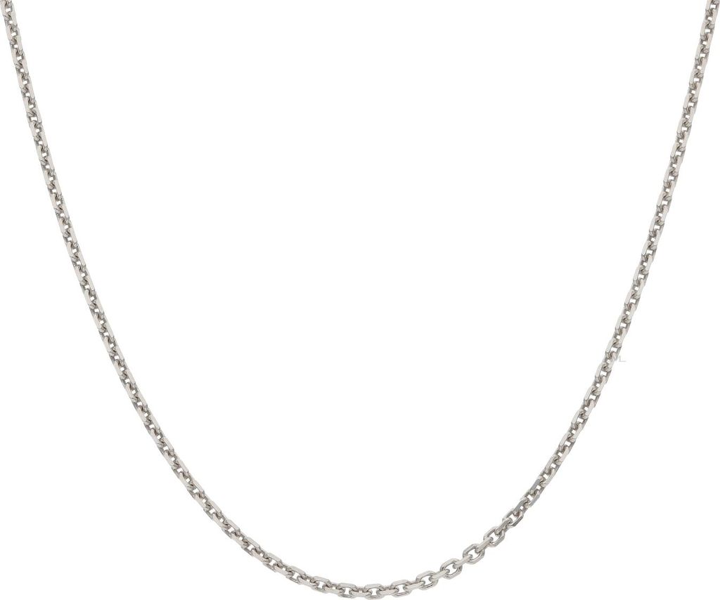 Silberkette 925 Damen Anker diamantiert 1,2 mm breit JuwelmaLux JL48-05-0105 Germany 40 cm