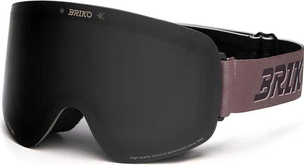 Briko Aurora Skibrille Lila Silver Black/CAT3 Herren,Damen Lila Silver Black/CAT3