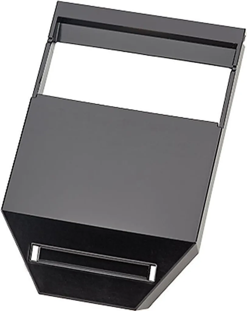 Guide-câbles Bachmann DESK2 RAL9005 - Finition Noir Laqué Durable