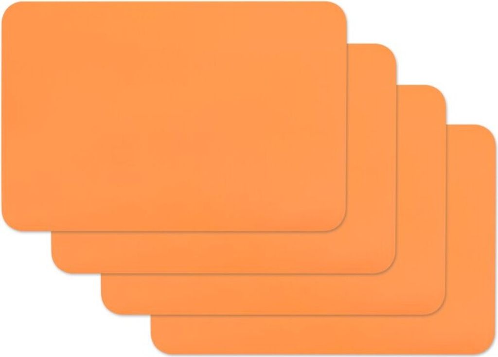 Tischset Orange,  45x30cm, 4 Stück Produktbild 