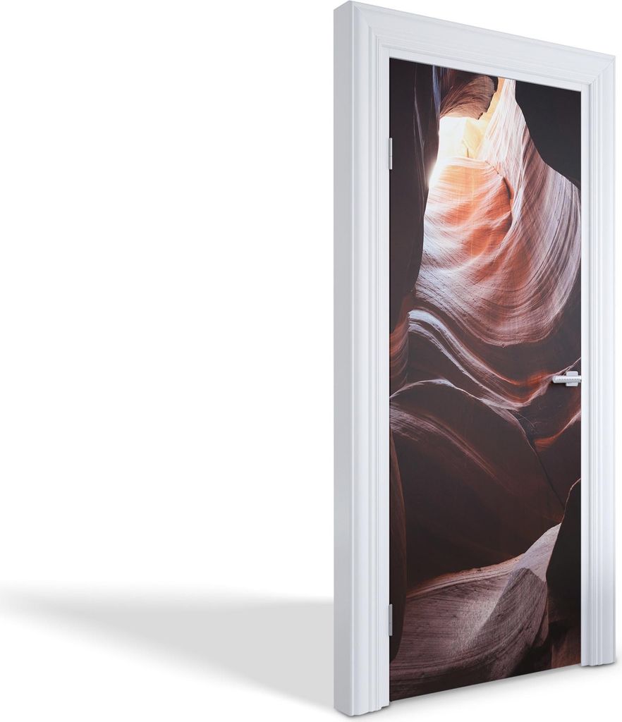Innentür Folie Modern Selbstklebende Wandsticker Personalisiert - Felsschlucht - 85 x 205 cm