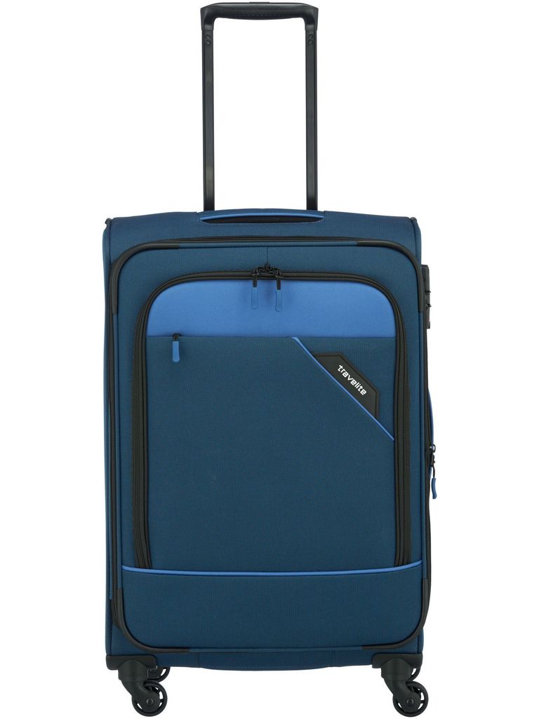 Travelite DERBY 4w Trolley M Blau 66 cm 69 L 87548-20