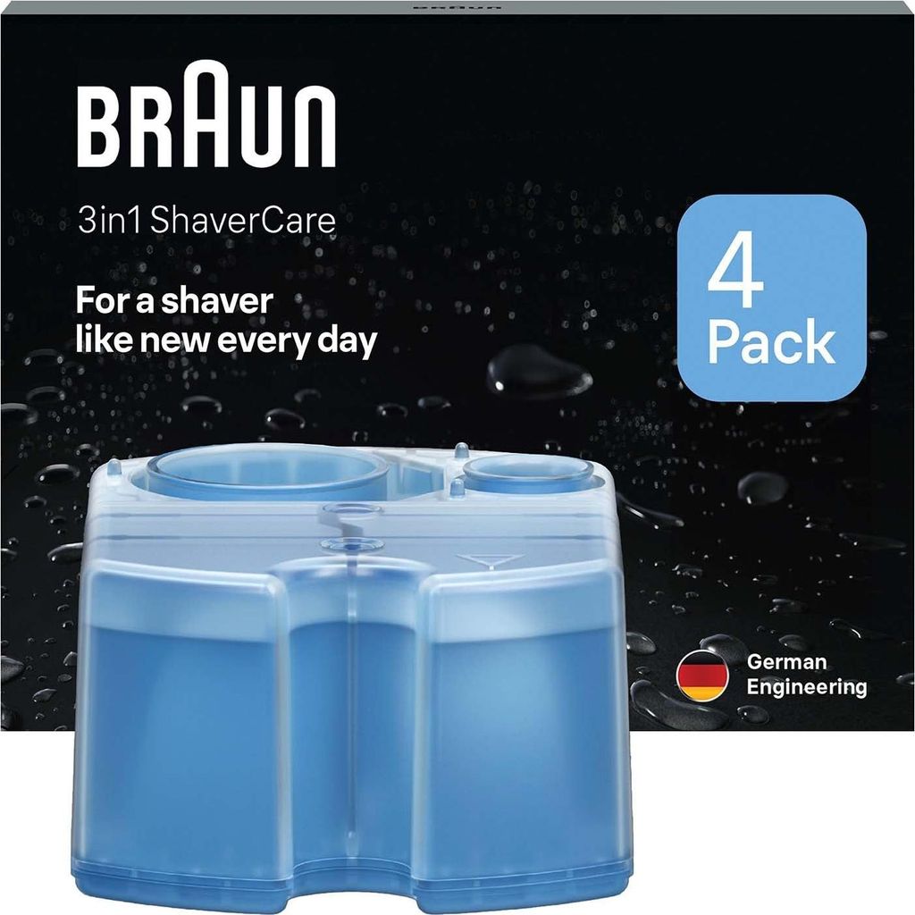 Braun CCR4, Reinigungskartusche, Blau, Braun, Braun Produktbild 