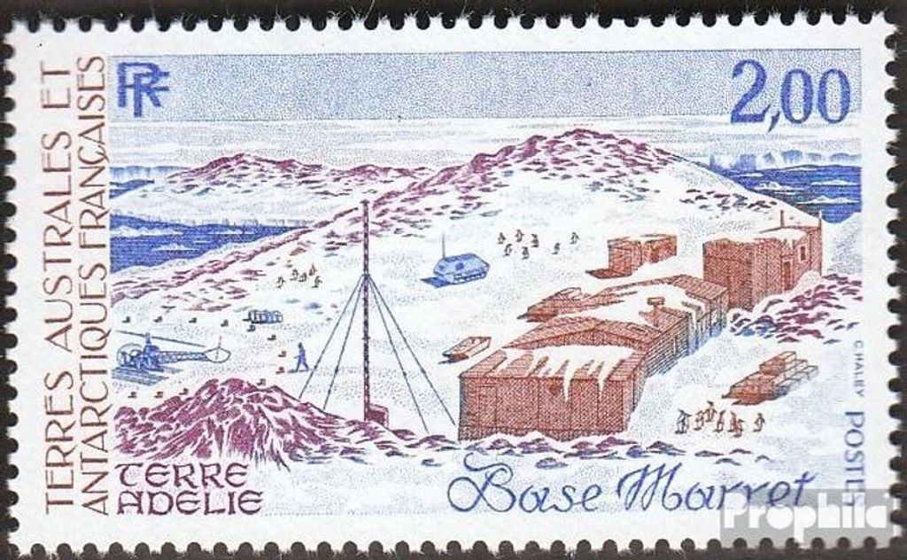 Briefmarken Französ. Gebiete Antarktis 1987 Mi 225 (kompl.Ausg.) postfrisch Forschungsstation