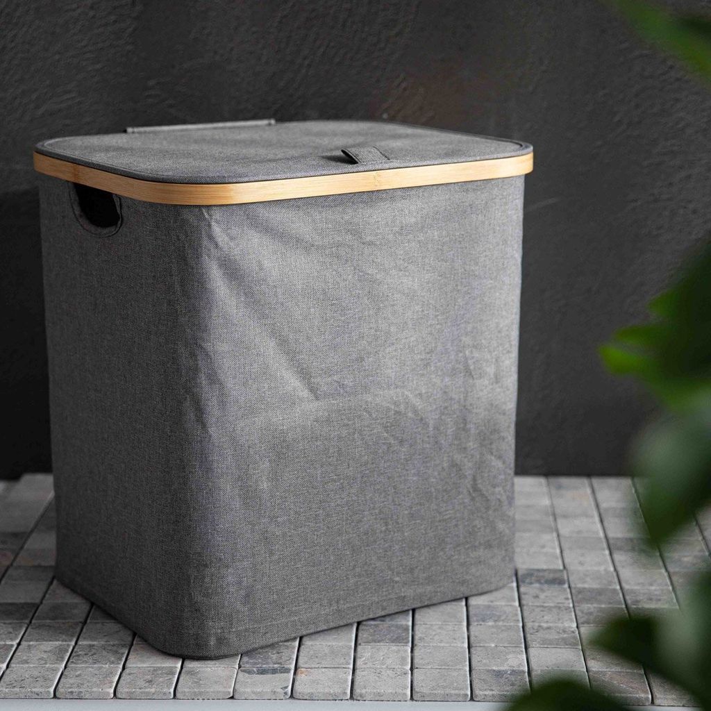 Wäschekorb Wäschebox Wäschebehälter Wäschesammler Produktbild 