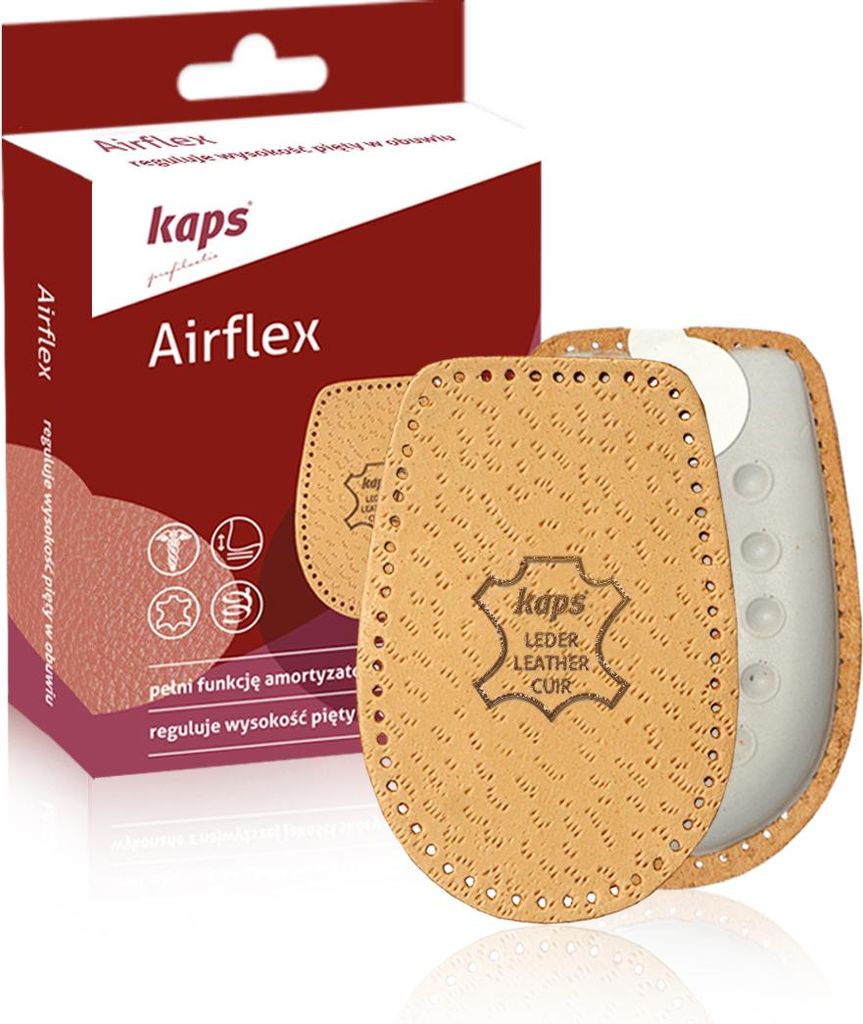 Bequeme Lederschuhabsätze Kaps Airflex - Größe 41/43 EUR Produktbild 