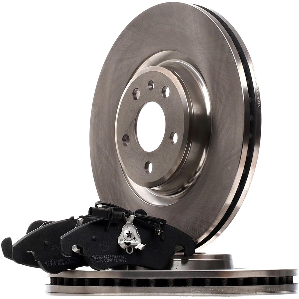 STARK Bremsen Set Vorne Bremsscheiben und Beläge für AUDI A4 Avant (8K5, B8) 345mm