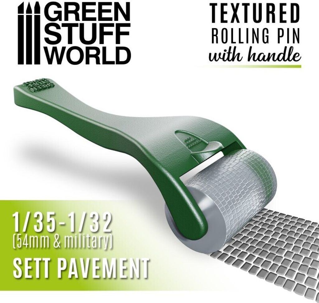 Rolling Pin with Handle - Sett Pavement Produktbild 