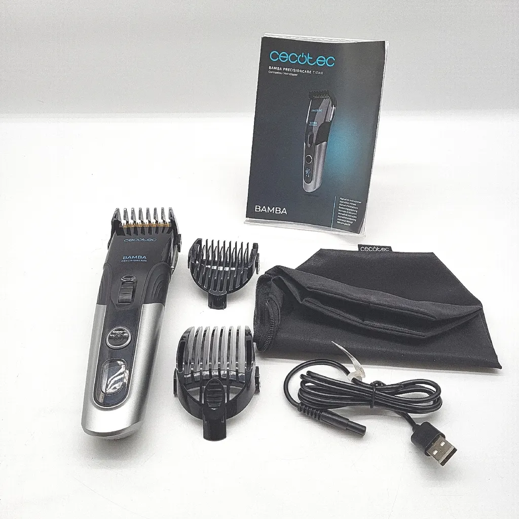 Tondeuse Cheveux Cecotec Bamba PrecisionCare Titan pour Coupes Dégradées