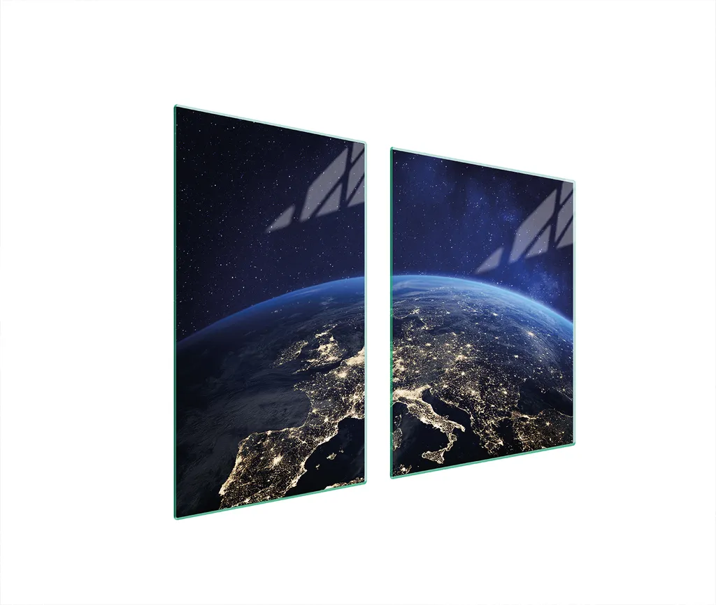 Piastre Vetro Temperato 100x52 Copri Piano Induzione - Terra Europa