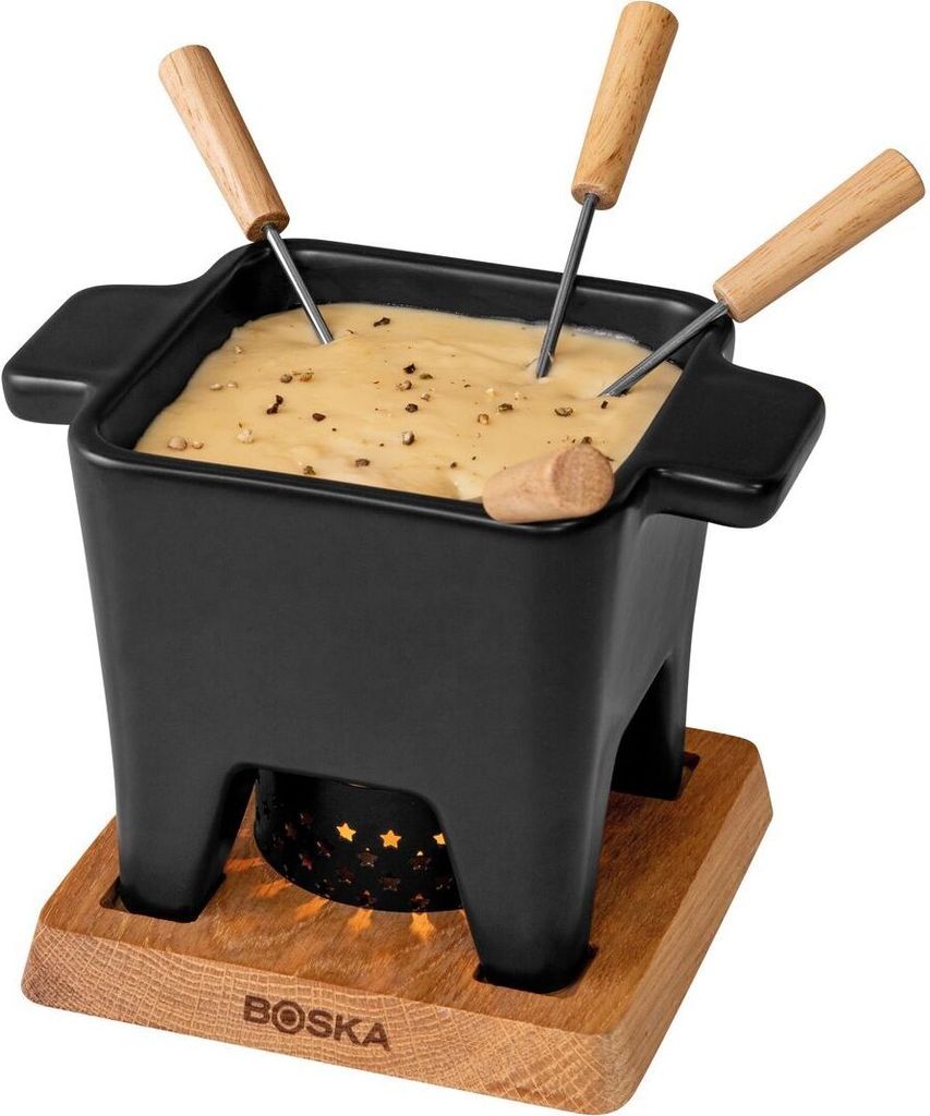 Boska Tapas Fondue Nero L - Käsefonue - Kleines Fondueset - Produktbild 