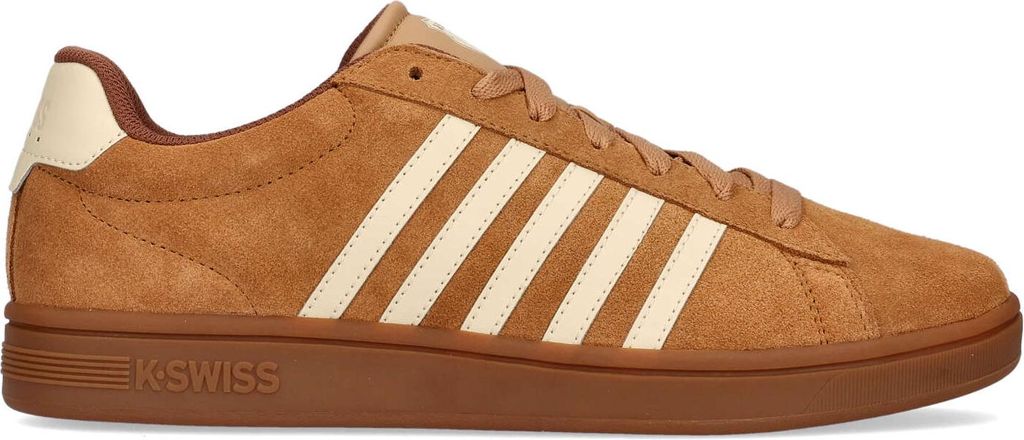 K-Swiss Court Tiebrk II SDE Indian Tan/Crème Brulee/Gum Produktbild 