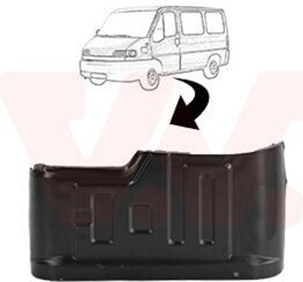 VAN WEZEL 1747111 Schweller Reparaturblech Einstiegblech Vorne Links für FIAT DUCATO Pritsche/Fahrgestell (230) DUCATO Kasten (244) DUCATO Bus (230)