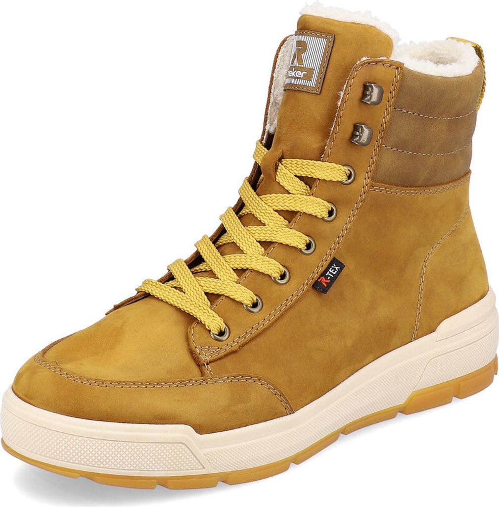 Rieker Herren Schnürstiefel Braun RiekerTEX Winter