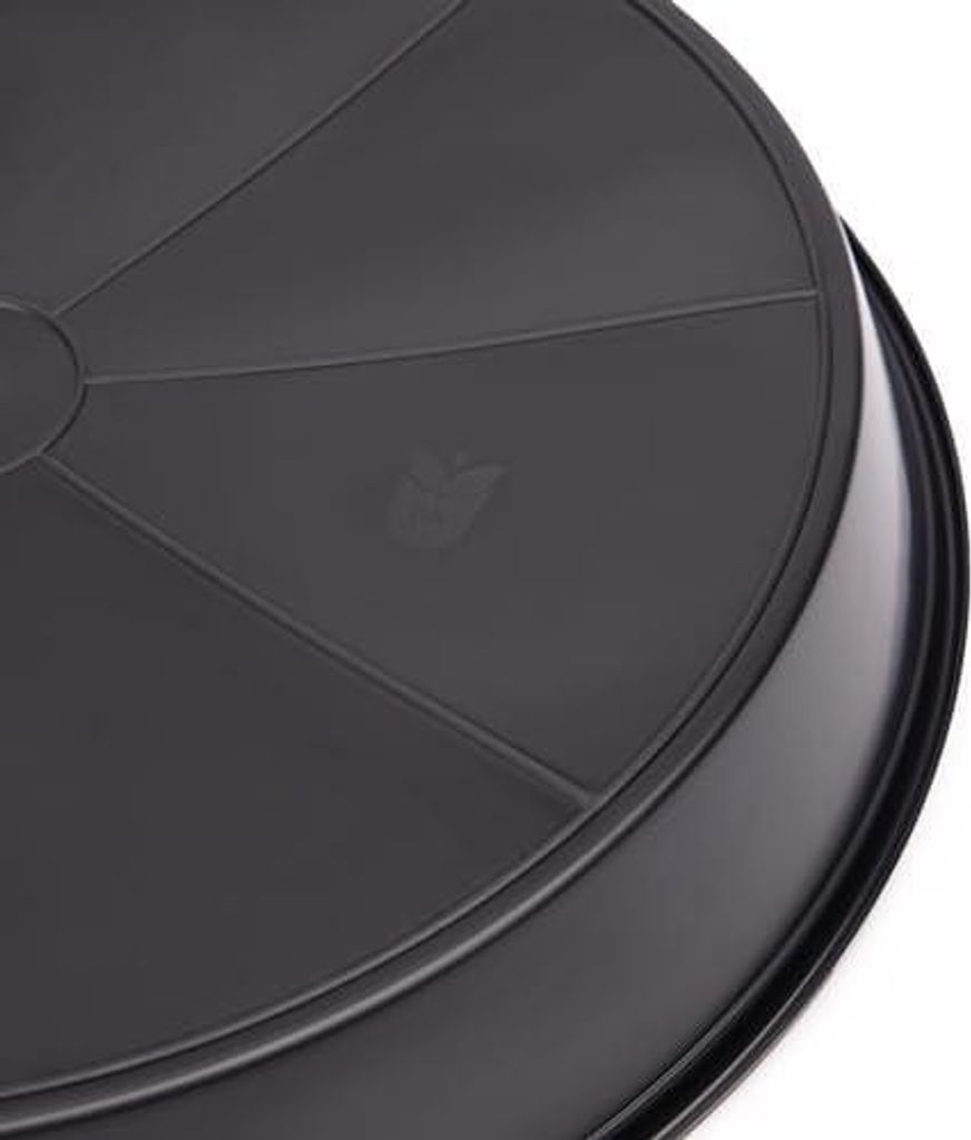 Blumentopf Untersetzer GD-0026-teiliges (Schwarz, ? 50 cm H 6,2 cm)