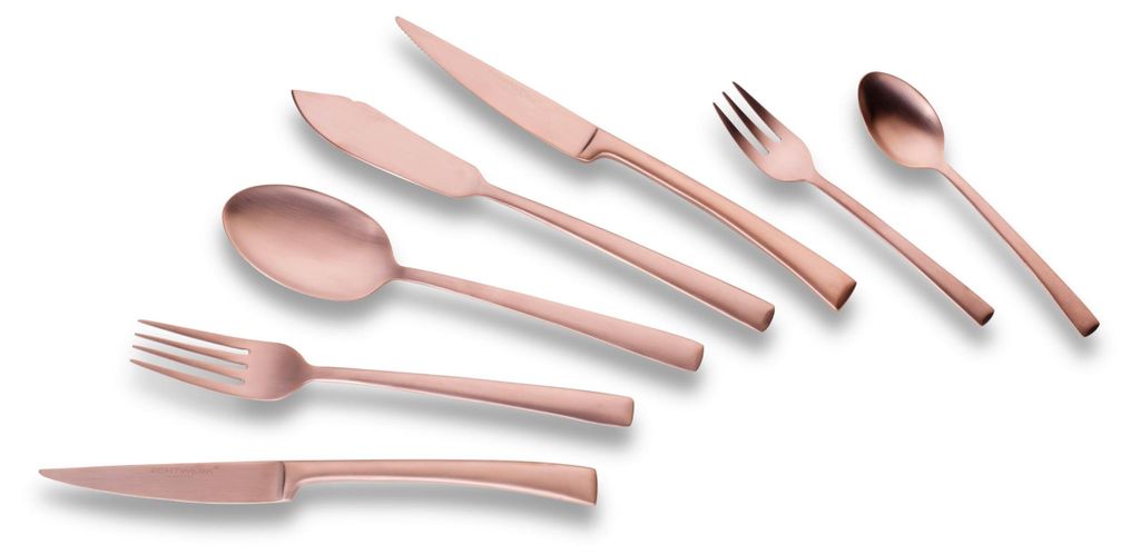 Echtwerk Avelino Bronze Edition Tafelbesteck, 42-tlg., Produktbild 