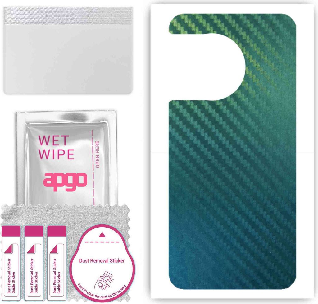 apgo Rückseite Schutzfolie, Skin, kompatibel mit OnePlus 11R 5G Solar Red, Hinten Displayschutzfolie aus Vinylfolie, kratzfest, einfache Montage -...
