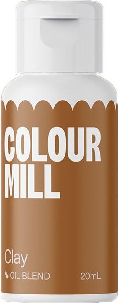 Colour Mill Lebensmittelfarbe Clay 20ml fettlöslich Produktbild 