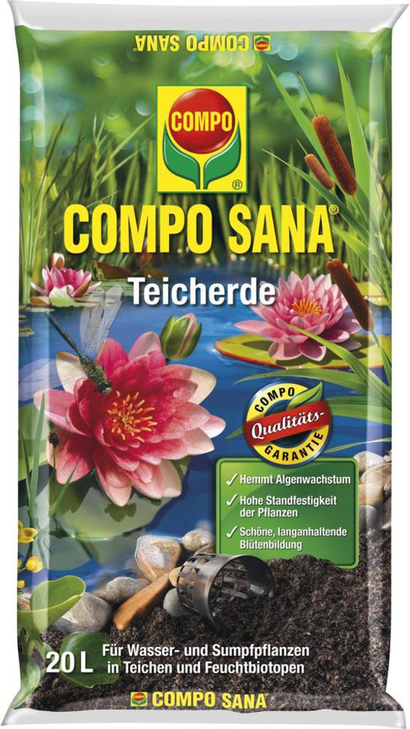 COMPO SANA® Teicherde - 20 Liter Produktbild 2