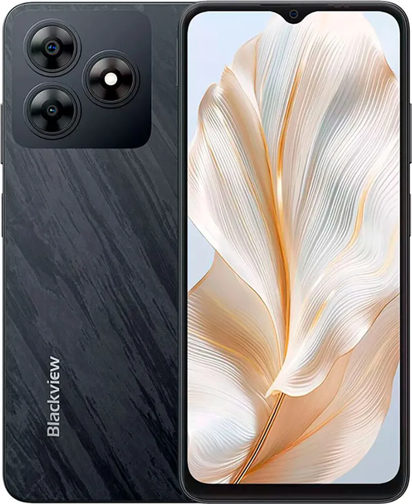 Blackview Wave 8c Mobile 64Go Noir avec Grand Écran et Batterie Haute