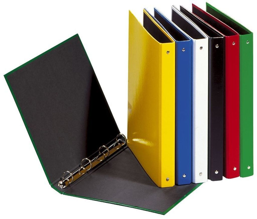 Ringbuch Basic Colours DIN A4 Pappe rot Basic Colours DIN A4 Pappe rot