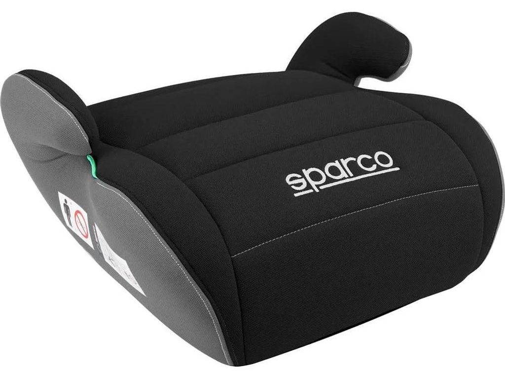 Sparco Kindersitz F100KI Schwarz/Grau i-Size 125-150cm Produktbild 