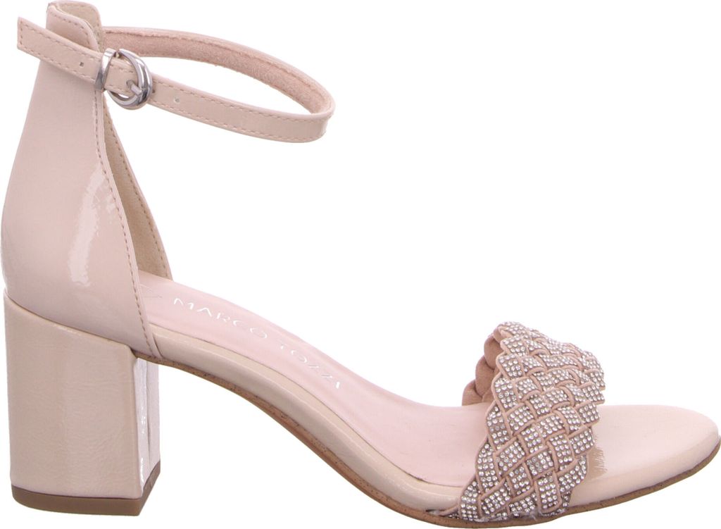 MARCO TOZZI Damen Sandalette geschlossene Ferse Glitzer Produktbild 11