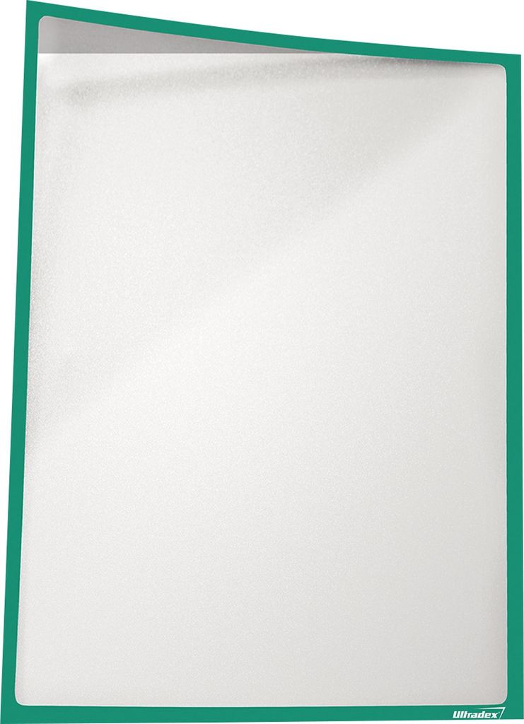 Ultradex Infotasche 889001 DIN A4 magnetisch grün 5 St./Pack