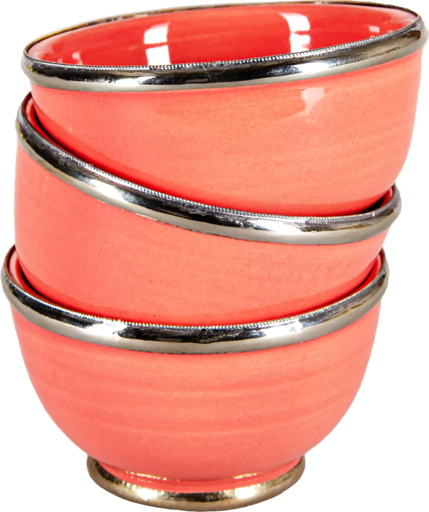 Bol à dessert oriental Cariba Rosa idéal pour vos soirées tapas et thé