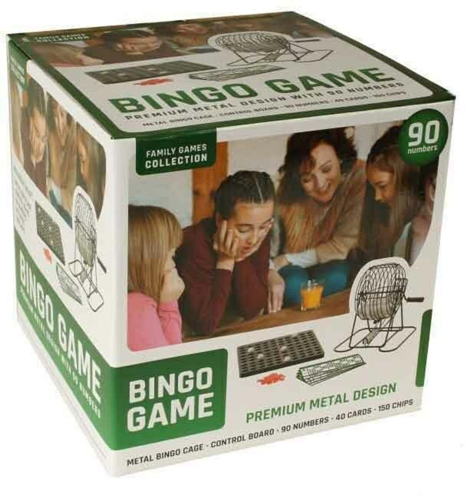 Cilgro Bingo-Rolle aus Metall mit 90 Zahlen Produktbild 