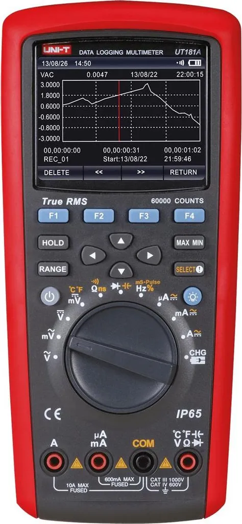 Multimètre numérique Uni-T UT181A avec mesure universelle MIE0171 - 8