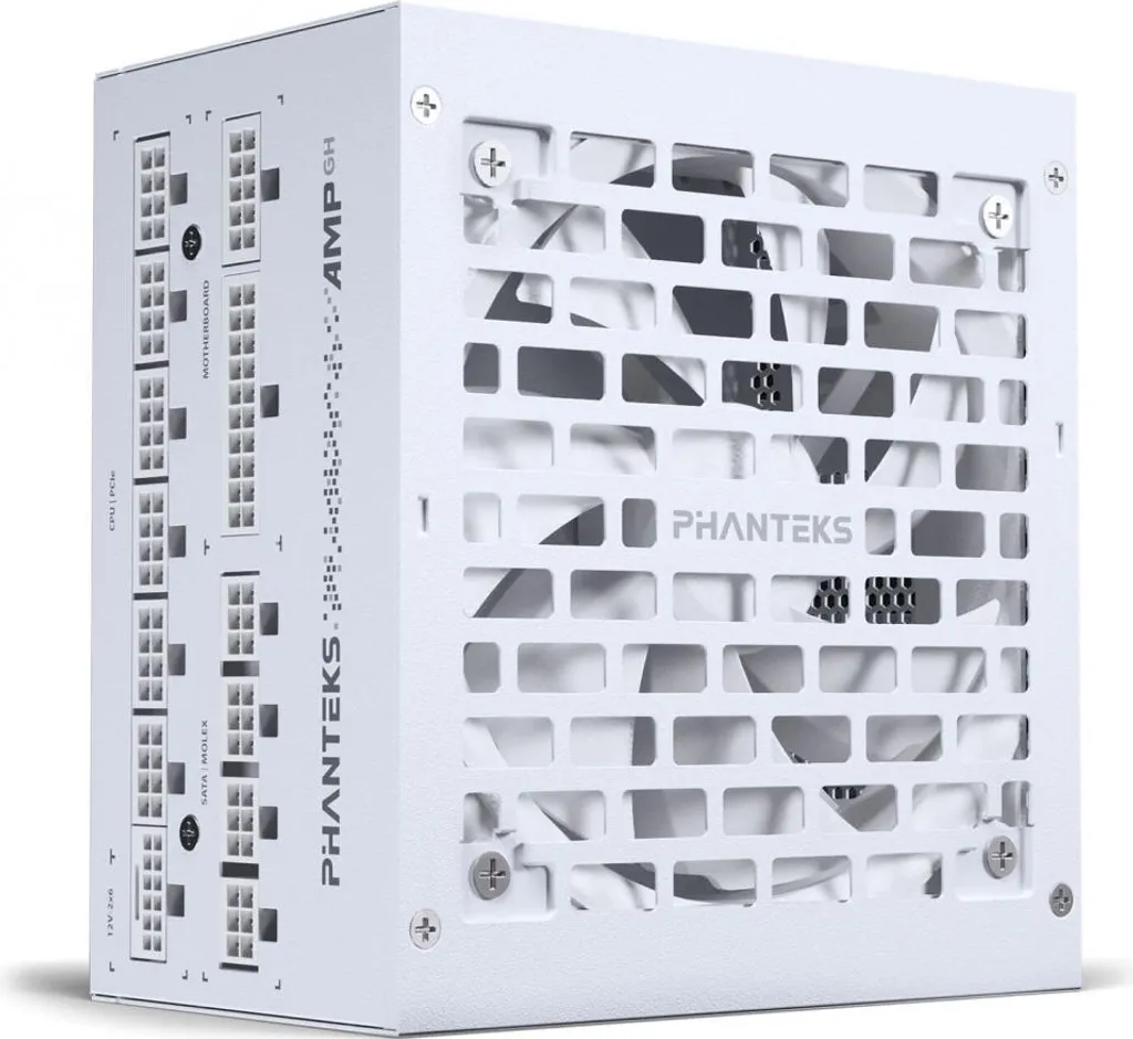 Alimentation 1200W PCIe 5.1 PHANTEKS blanche certifiée Platinum ATX