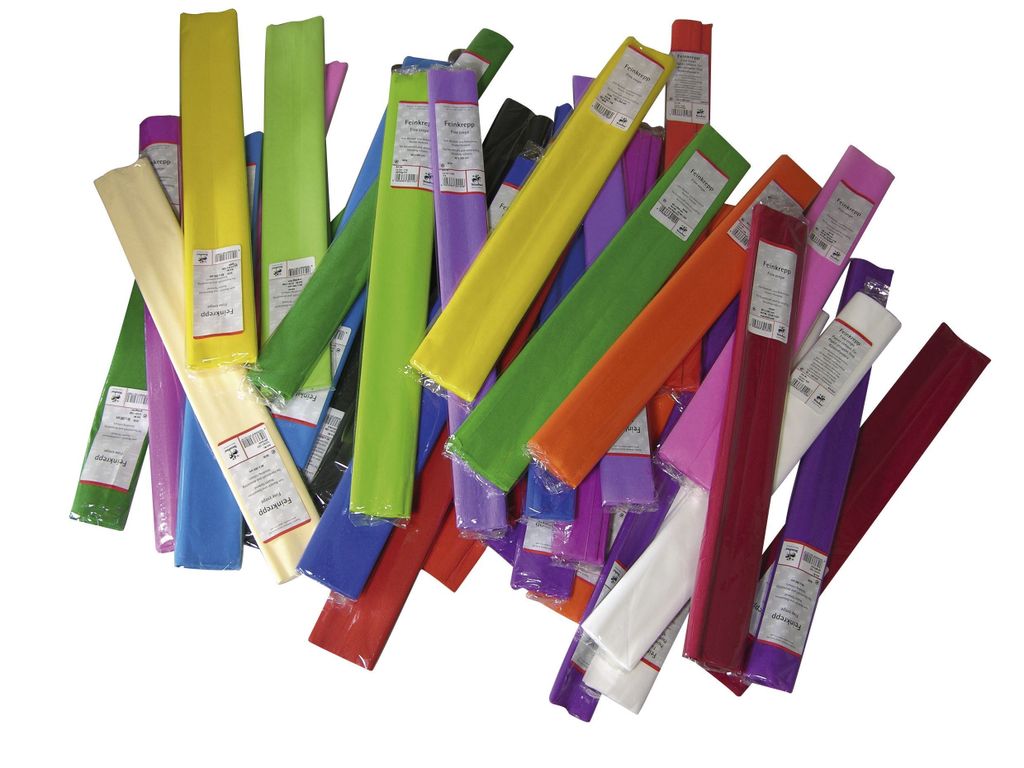10x Werola 12061100 Carta crespa 50 x 250 cm bianco Immagine del prodotto 