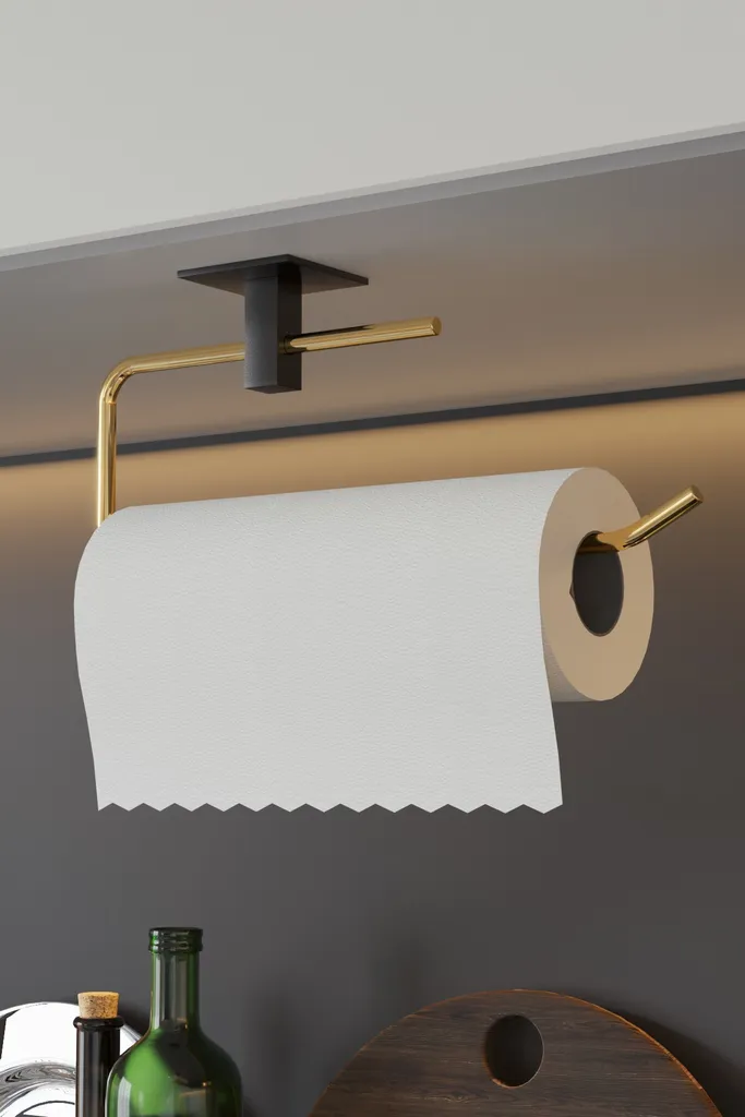 Dispenser Asciugamani Oro Evila Originals Aybike HFT1119 | Design 100% Metallo - 2